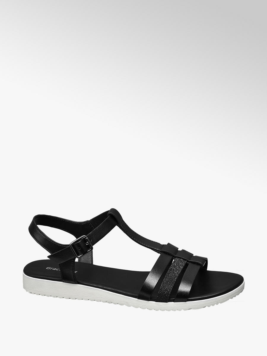 Plana Negra Sandalia Sandalia Graceland Negra Sandalia Graceland Negra Plana Plana Sandalia Graceland Negra Plana nkX8wP0O